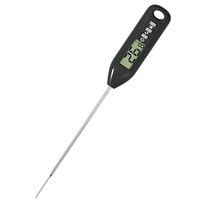 Large screen portable food thermometer baked kitchen electronic probe style barbecue BBQ thermometer with pen cap