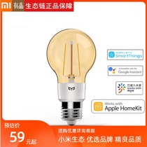Xiaomi Yeelight Smart Filament Light Edison Tungsten Bulb Retro Nostalgia E27 Big Snail Warm Yellow Light