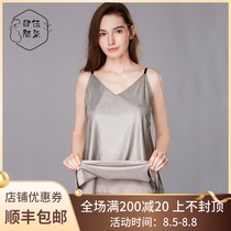 Wanton Wu Luqi radiation-proof clothing pregnant womens clothing sling wear inside and outside pregnancy to work invisible radiation-proof belly brand