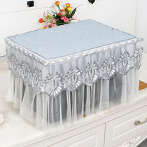 New microwave oven dust cover beautiful Galanz electric oven dust cover towel all-inclusive cloth lace dust cover