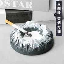 Nordic retro ashtray home living room office decoration ornaments creative resin personality trend fashion gifts