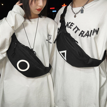 2022 New Slanted Satchel Men Tide Card Casual Sports Brief Chest Bag Women Ins Student Individuality Single Shoulder pocket