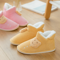 High Moon shoes winter package with postpartum autumn and winter soft bottom 12 months warm non-slip thick sole maternity shoes