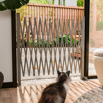 Outdoor garden courtyard decoration removable fence guardrail anticorrosive wood fence telescopic fence indoor pet partition