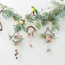 Air charm Kindergarten ring material Wall decoration Classroom corridor decoration Pastoral wind Natural corner pendant Forest department