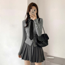 Doll-shirt blouses pregnant woman spring and autumn big code white shirt snow spinning small sub sweet and beautiful blouse cover with short skirt