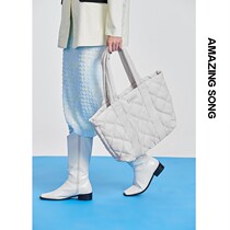 Amazing Song large capacity tote bag 2021 new commuter cotton shopping bag shoulder bag women