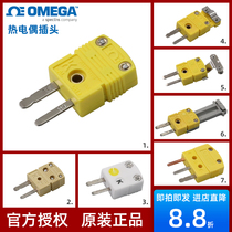 American omega temperature measuring male and female connector omega high temperature k type thermocouple plug socket SMPW