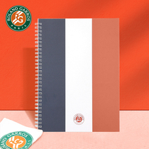 Roland Garros French Open official RG notebook coil book stationery simple business diary