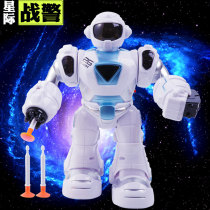 Non-remote control robot children dance against toy boys Fighting against walking electro-mechanical men