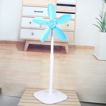 Electric fan floor-to-ceiling household small vertical fan dormitory silent telescopic table electric fan office wind
