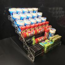 Shelf supermarket put snack shelves small food display box multi-function Yida chewing gum simple shop Green Arrow