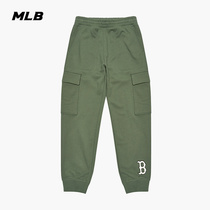MLB official mens and womens sports trousers couple fashion casual loose-fitting trousers all-match summer PT003