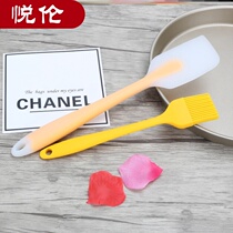 Yuelun baby food supplement silicone shovel small hair pancake barbecue full set Fried Egg Baby frying pan frying pan saucer soft silicon