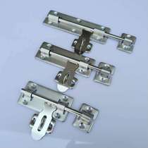 Manufacturer 4 inch 6 inch 8 inch stainless steel left and right bolt matching screw anti-theft with lock door bolt