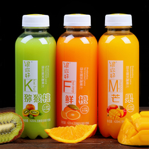Juice beverage 420mlx15 bottle whole box batch special price fresh orange mango kiwi Net red compound probiotic big bottle