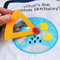 Montessori Early childhood cloth book multifunctional dressing si bu lan stereo 1-3 years old childrens educational toys
