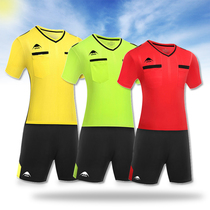 Football referee suit suit unisex professional match equipment Short sleeve sweat-absorbing breathable solid color can be customized