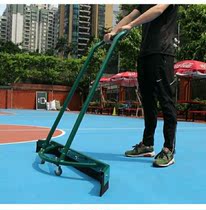 Tennis court scraper Parking lot cleaning water scraper Hand push floor scraper Basketball court wooden floor scraper