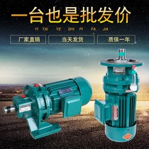 Planetary cycloid needle wheel reducer with motor gearbox Gearbox Changzhou reducer Three horizontal vertical copper