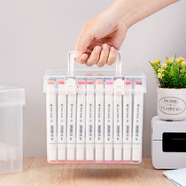 Stationery Mark Pen Box 24 Color 48 Color 80 Color Box Mark Pen Special Storage Box Double Head Mark Pen Storage Bag