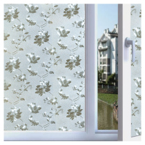 Window stickers Glass film frosted anti-peep transparent opaque bathroom anti-light Bathroom shading window grille paper