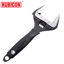 Robin Hood large opening wrench Ultra-thin adjustable wrench imported wrench plumbing bathroom tools 6 inch-12 inch RBV