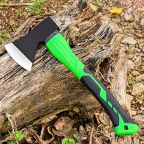 Axe household wood cutting artifact fine steel all steel outdoor tree cutting wood tools woodworking small axe large open mountain battle axe