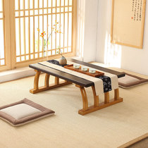 Kang table Solid wood Tatami coffee table Japanese tea table Bay Window small coffee table Simple Tatami small table Balcony low table