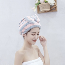 Dry hair hat female absorbent quick-drying shampoo bag hair towel wipe hair artifact adult children Girl shower cap thickened