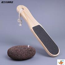 Rub feet to remove dead skin artifact grinding stone calluses double-sided frosted volcanic stone slabs household scraping feet heel workers