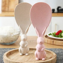 Non-stick rice spoon can be vertical household rice cooker non-stick rice rice cooker rabbit rice spoon shovel
