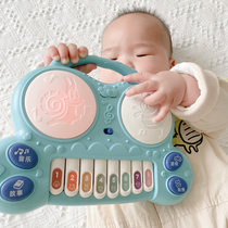 Baby hand clap drum childrens music beat drum charging early education educational baby toy 0-1 years old 6-12 months Young 3
