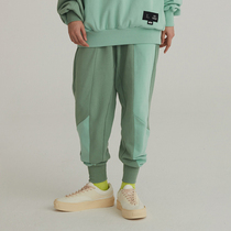 EQUALIZER GRASS CARD OFFICIAL ASSIGNEE Knitted Sweatpants Original Tidal Loose Sport Long Pants NO MID-LIFE