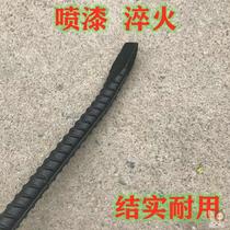 Woodworking crowbar flat head nail pick-up rebar 7-shaped crowbar carpentry special tool for woodworking demolition tool pry bar large