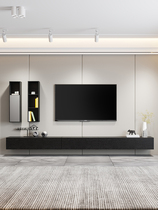 Extremely simple suspended TV cabinet Tea Table Composition Brief Modern Wall-mounted Suspension Wall Cabinet Living-room Home Net Red