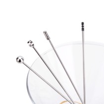 304 Stainless Steel Cocktail Shot Martini Wine Needle Decoration Olive Needle Fork Fruit Spae Wine Cup Decoration