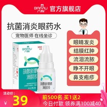  Pet dog cat eye drops Dog cat eye inflammation and tears Cat nose eye drops antibacterial anti-inflammatory to remove tears