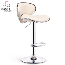  Chair Pinhui bar chair lifting chair Front desk bar stool Modern simple bar chair Bar high stool High back stool