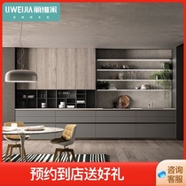 Liwei home cabinet whole cabinet custom kitchen kitchen integrated kitchen kitchen stove counter quartz stone countertop custom