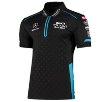 Williams Mercedes Benz team clothes f1 racing suit mens short-sleeved T-shirt polo shirt embroidery williams car