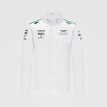 f1 racing clothing long sleeve shirt shirt Aston Martin mens T-shirt Vettel Spring and Autumn astonmartin