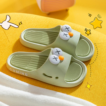 2021 new sandals female cute home couple outside wear bathroom bath non-slip deodorant slippers male summer