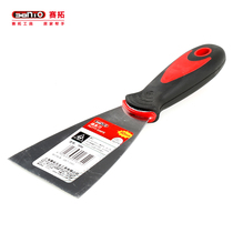Saituo putty knife scraper blade Gray knife putty knife Batch knife Carbon steel blade cleaning shovel Wall top scraper putty knife