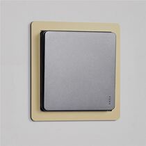 Modern and simple narrow edge switch Wall sticker switch protective cover switch light switch decorative cover Socket free-stick