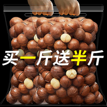 Qiaoyi new Macadamia nuts net content 500g milk flavor nuts original dried fruit kernels Bulk pregnant snacks