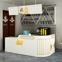 Beauty salon cash register counter simple modern corner clothing milk tea shop bar table atmospheric mother and baby front desk creativity