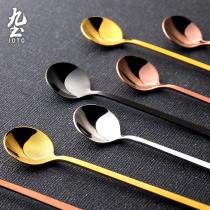 304 stainless steel spoon household coffee spoon Western restaurant Spoon tablespoon soup spoon dessert spoon mixing spoon