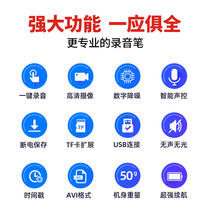 Xia Xin voice recorder with camera Professional HD noise canceller Video recorder 1080p small portable camera equipment