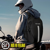 Knight backpack Male motorcycle helmet bag Full helmet Motorcycle motorcycle travel equipment Waterproof large capacity riding bag shoulder female